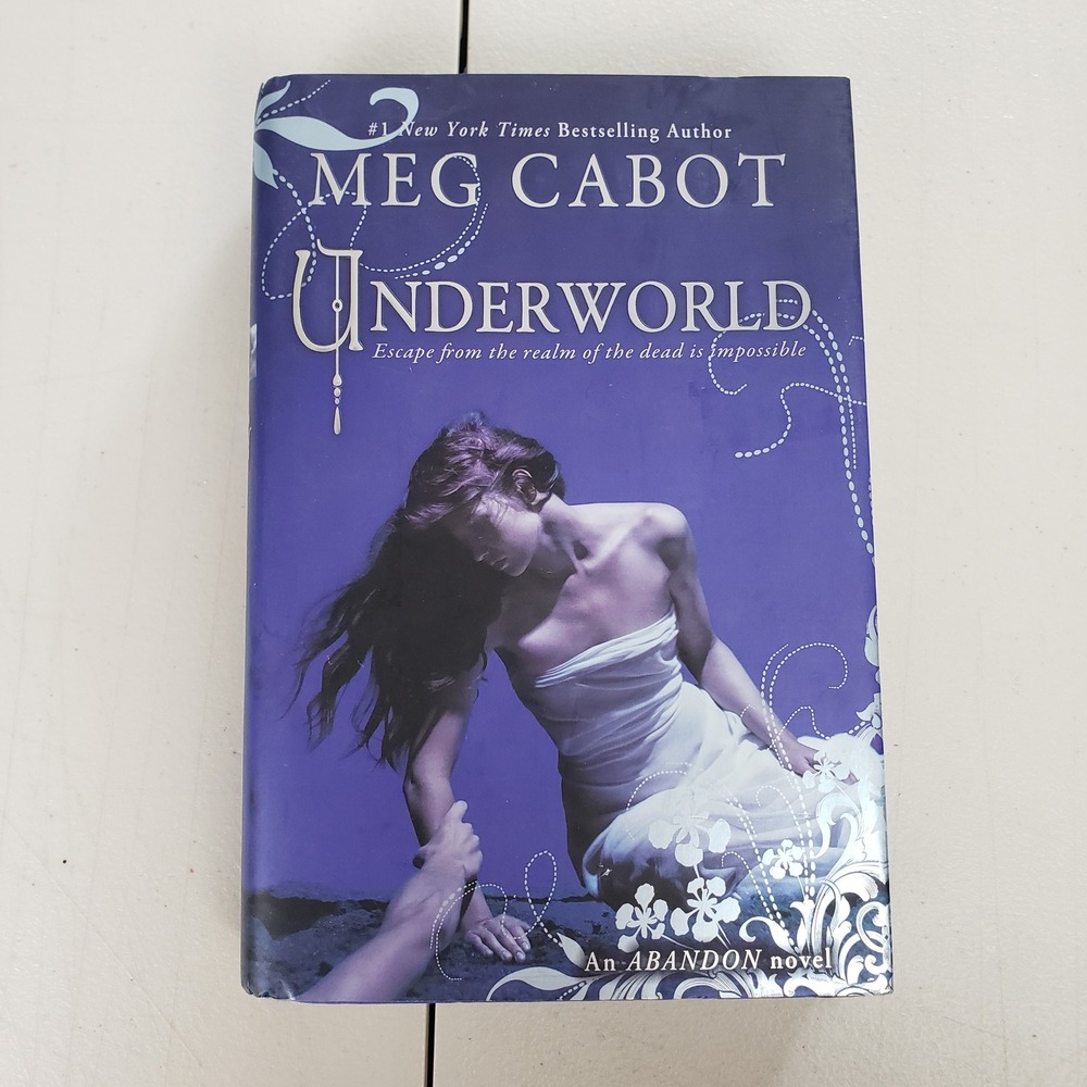 Underworld Meg Cabot Abandon Series Book 2 Hardcover First Edition 2012 YA Novel